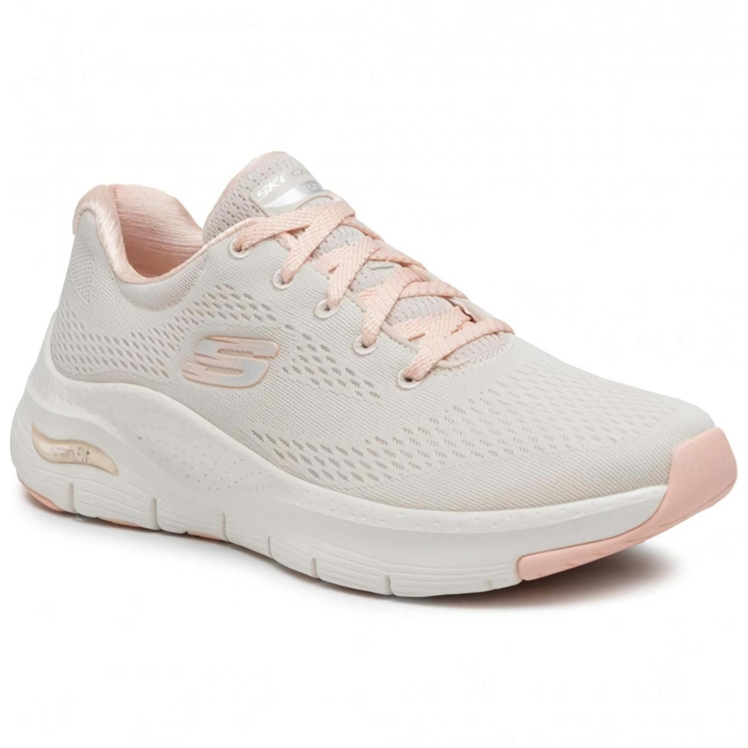 Calzado marca Skechers modelo 149057-Ntcl para mujer en color beig