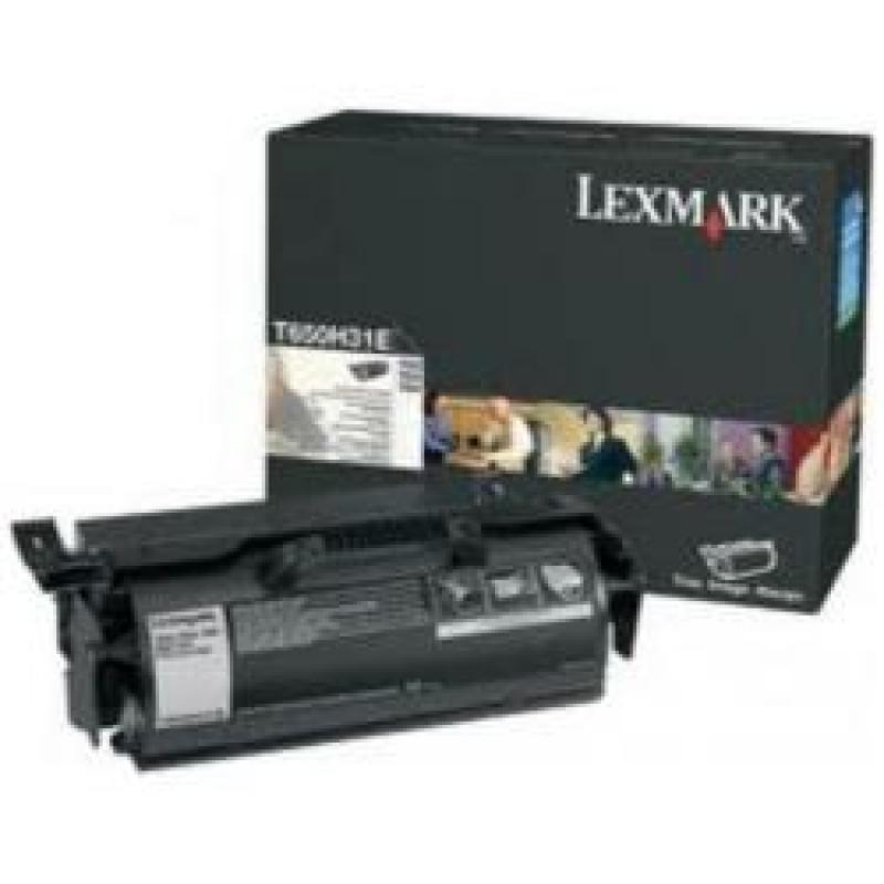 Toner lexmark t65x black gran capacidad t650 t652 25000 pag