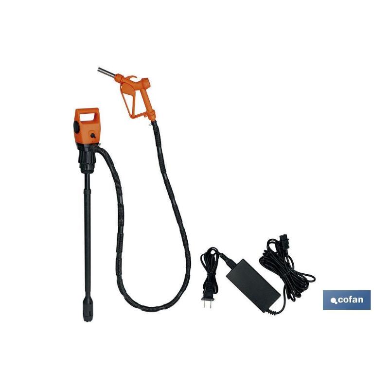 Bomba eléctrica + pistola bidón 50/200l 220v ac