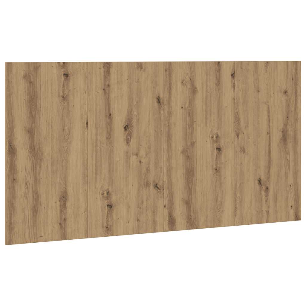 vidaXL Cabecero de cama madera ingeniería roble artisan 160x1,5x80 cm