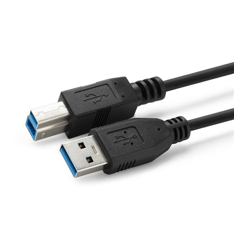 Cable USB 3.0 Microconnect A-B 1m M-M de Alta Velocidad de Transferencia