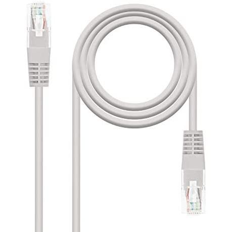 Nanocable Cable de Red Latiguillo Cat5e RJ45 25cm Gris
