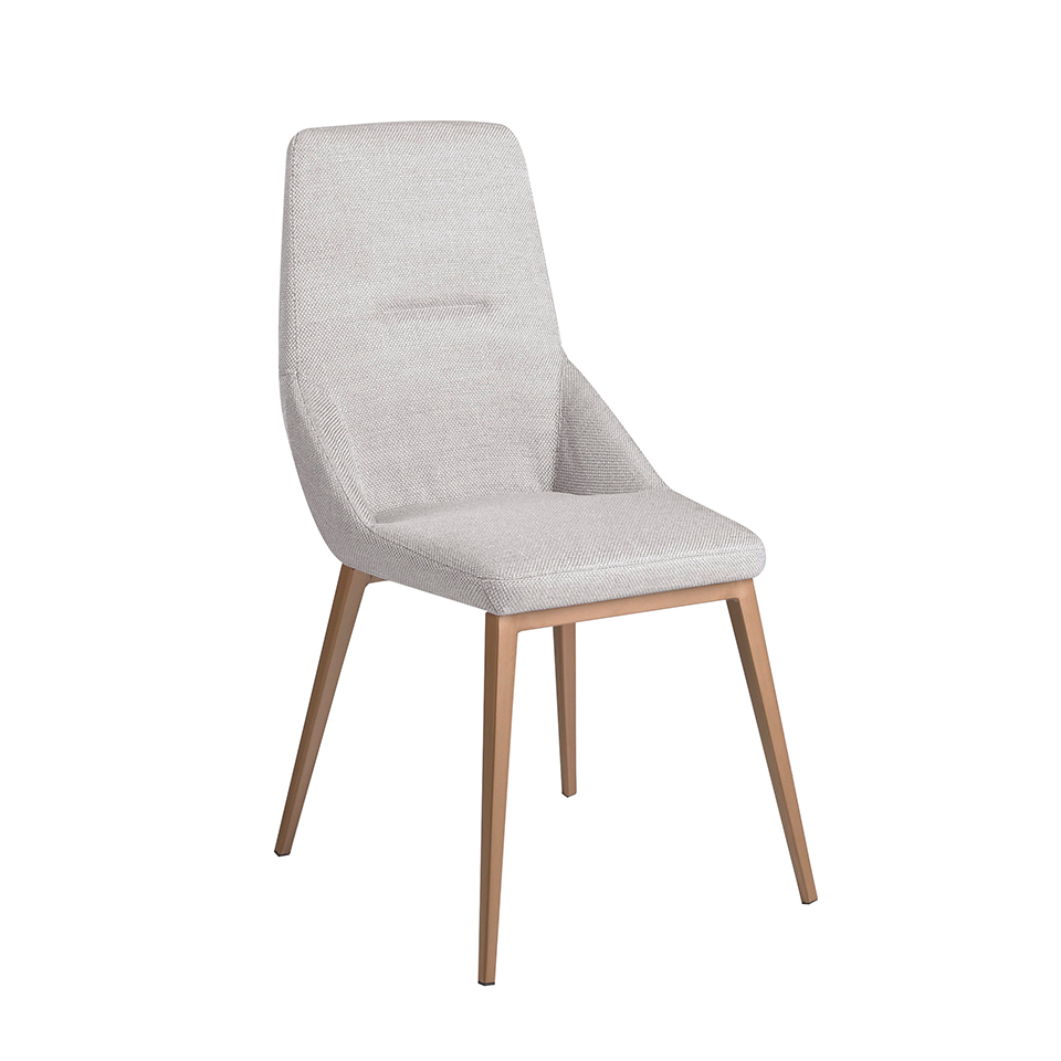 ANGEL CERDÁ 4132C Silla tela gris claro , Gris Claro , Tela , 48 x 60 x 90