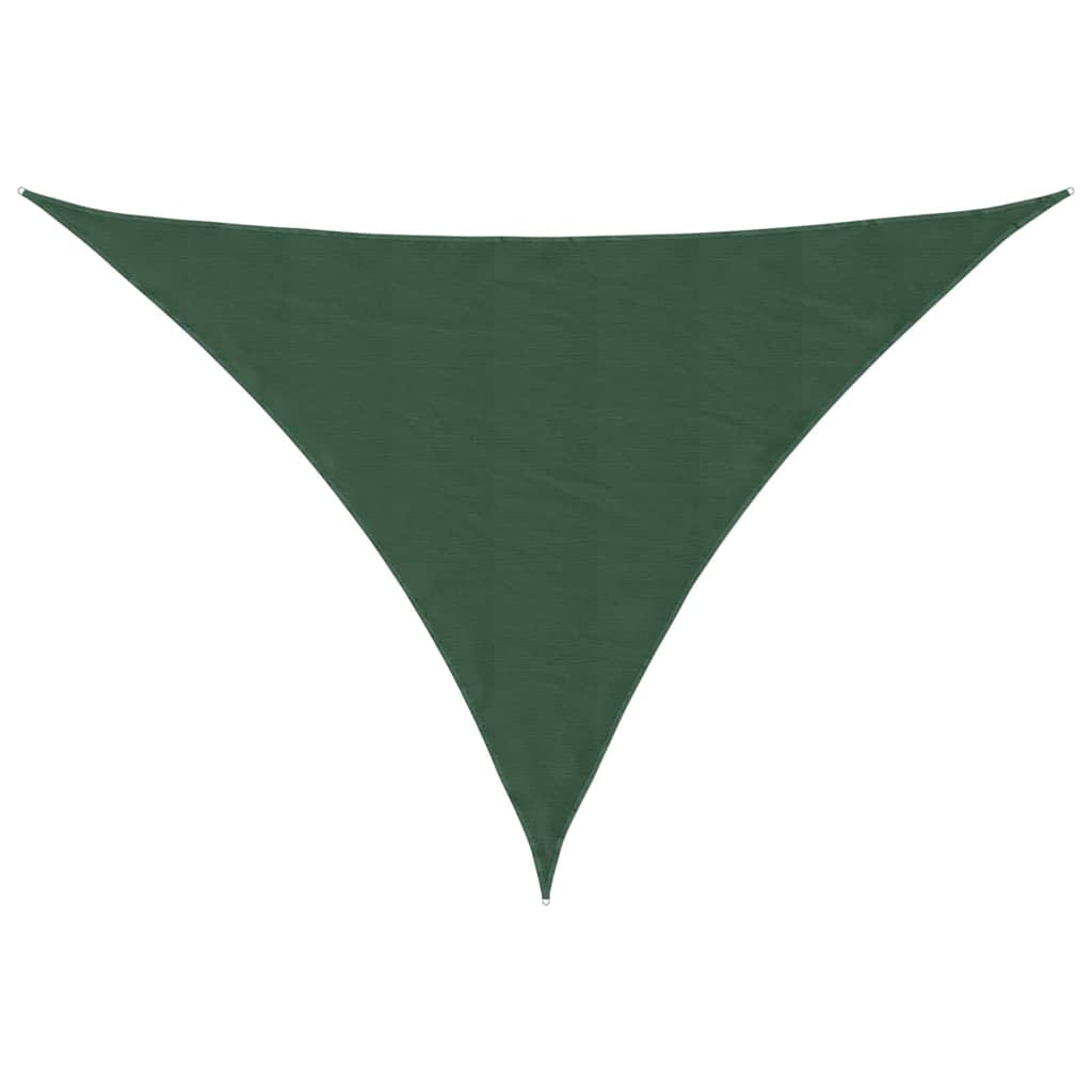 vidaXL Toldo de vela triangular tela Oxford 5x5x6 m Multicolor