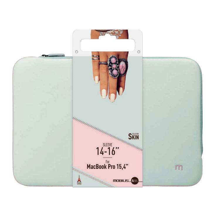 Mobilis 049006 - 16" - Gris, Rosa - Funda