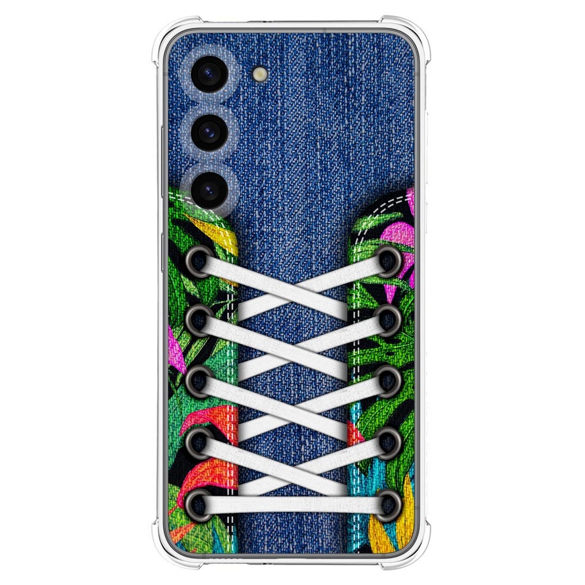 Funda Silicona Antigolpes para Samsung Galaxy S23 5G diseño Zapatillas 13 Dibujos