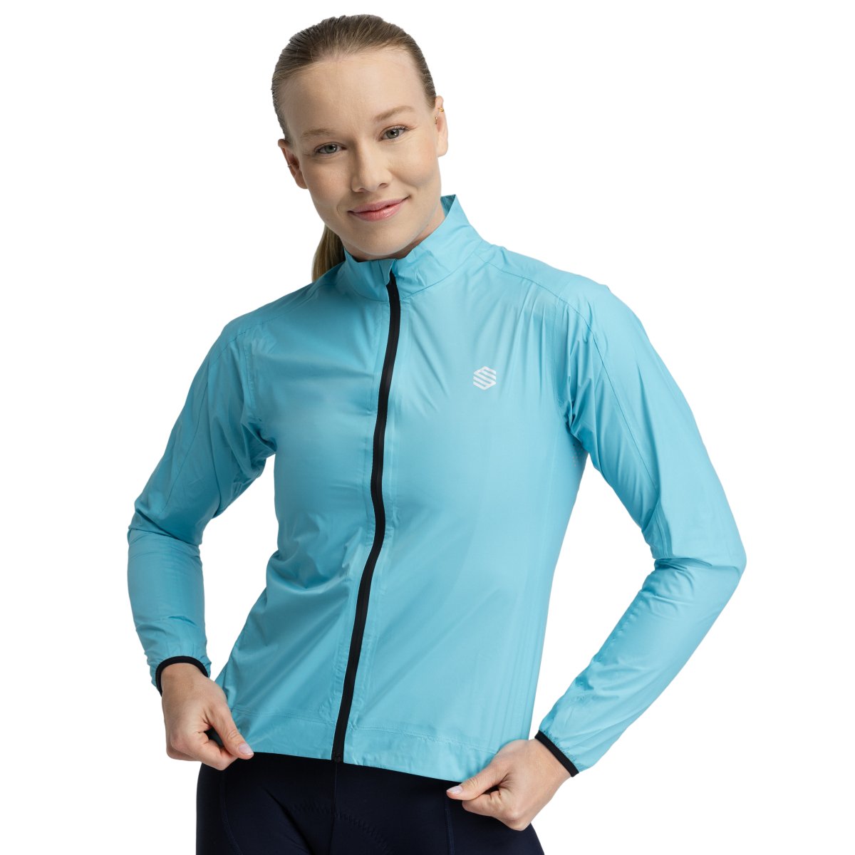 Siroko - Chaqueta Chubasquero J2 Impermeable Ultraligero Ciclismo para Mujer_