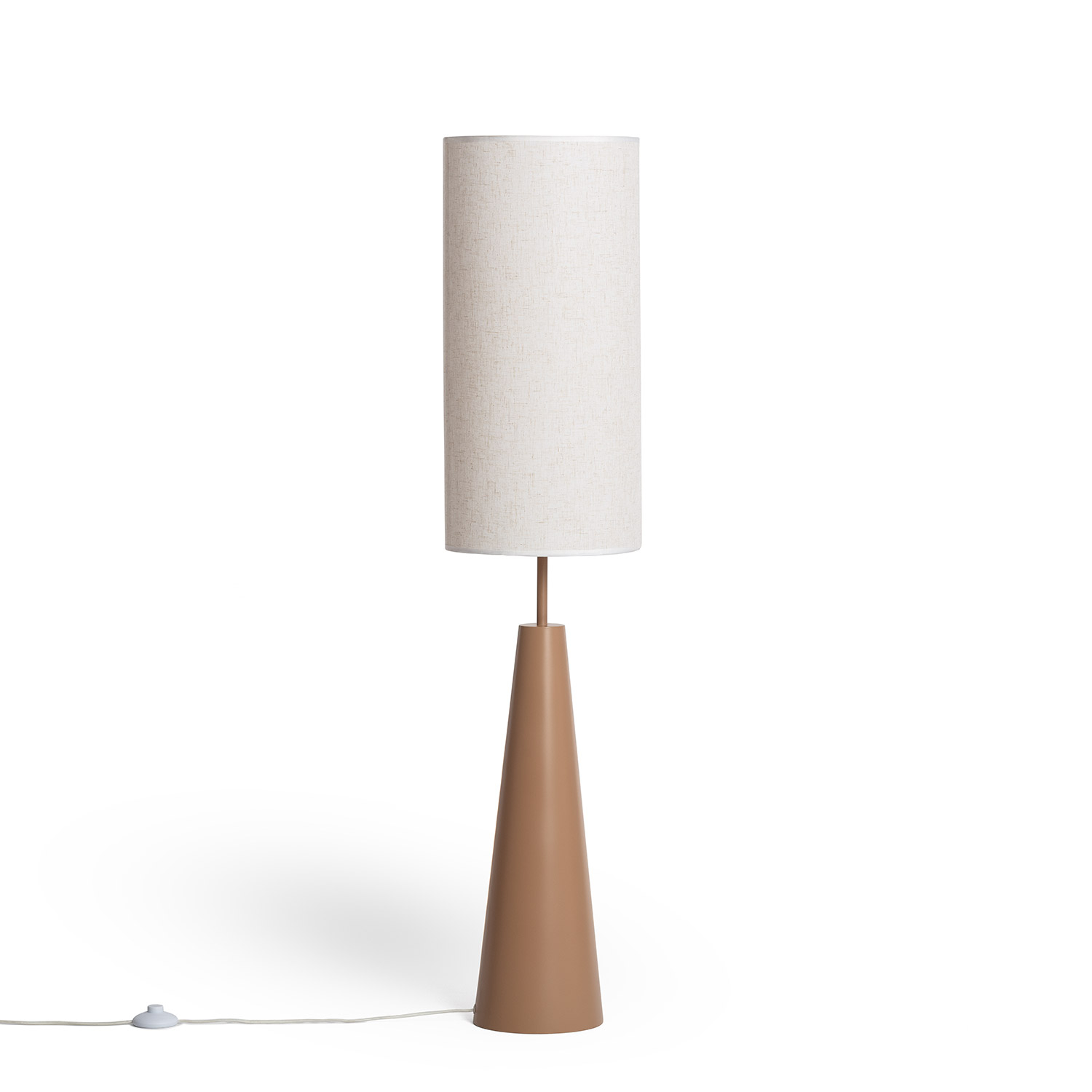 Ledkia Lámpara de Pie Metal Dembar Beige