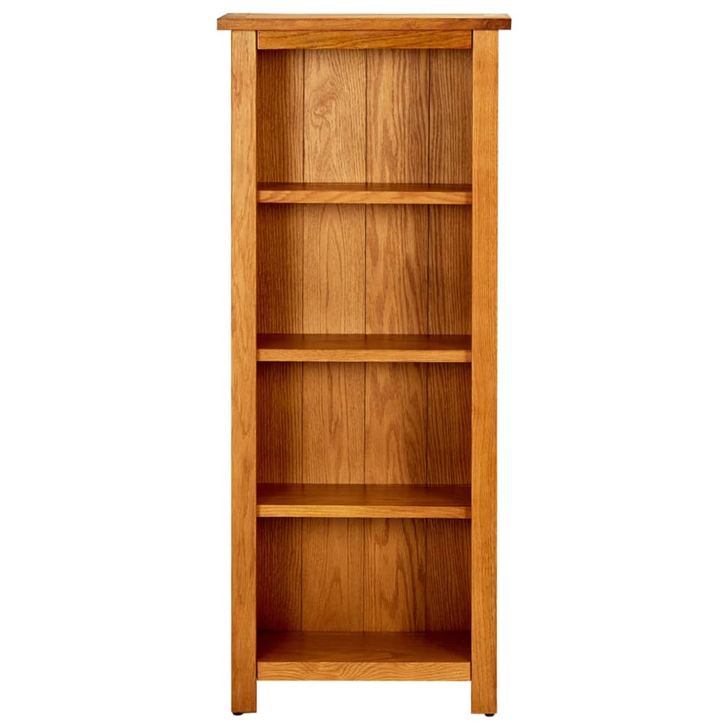 Vidaxl Estantería de Madera Maciza de Roble