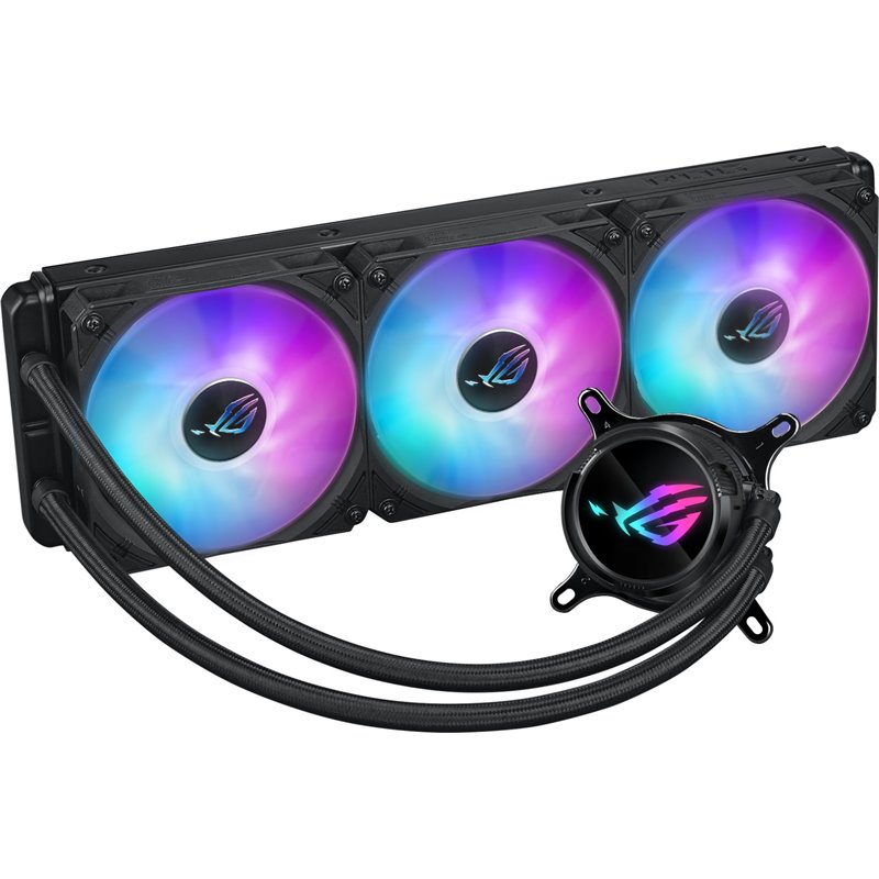 Asus sistema de refrigeración líquida 90RC00T1-M0UAY0, para cpu ROG Strix LC III ARGB, negro