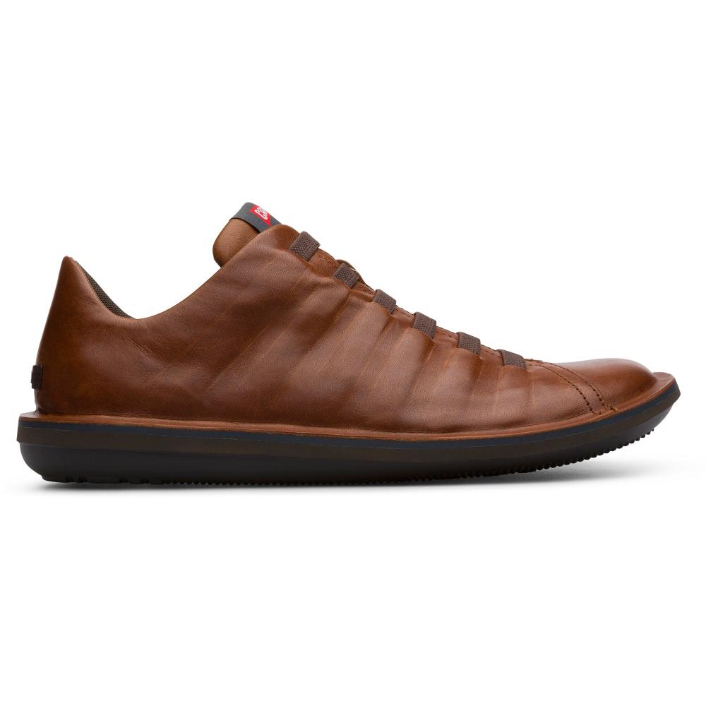 Zapatos Camper Beetle 18751 de Caballero en Piel de Vacuno Negro
