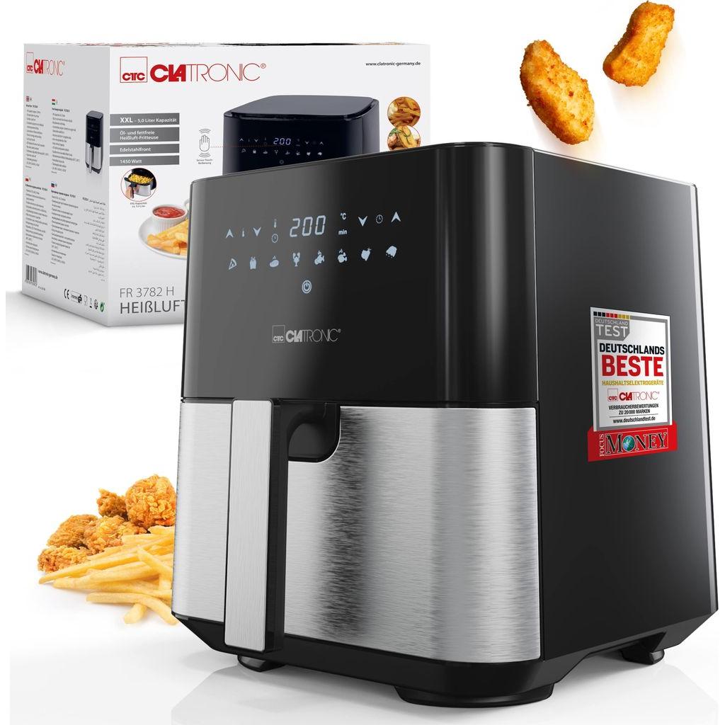 Clatronic FR 3782 H - Friggitrice ad Aria Calda XXL 5 litri