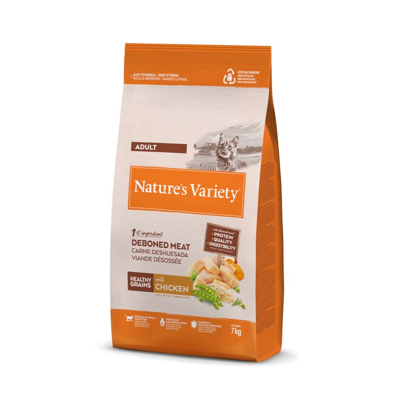 Nature’s Variety – Pienso para gatos adultos Nature’s Variety Healthy grains pollo.