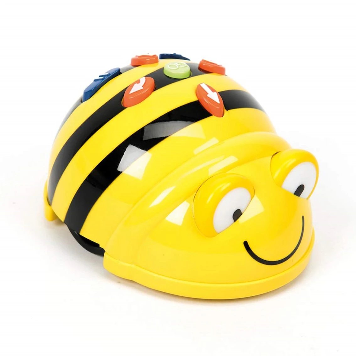 TTS - Bee-Bot IT10077 robot educativo para programación temprana desde 3 años, con panel direccional y memoria de 200 pasos, ideal para aulas infantiles y primaria