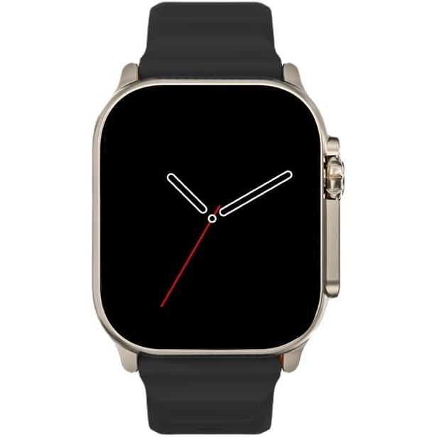 Nuevo Watch 9 Ultra Smart Watch 49mm 2023 NFC Hombres Mujeres GPS Track Bluetooth Llamada BT Juegos de Música Carga Inalámbrica Smartwatch (Naranja)