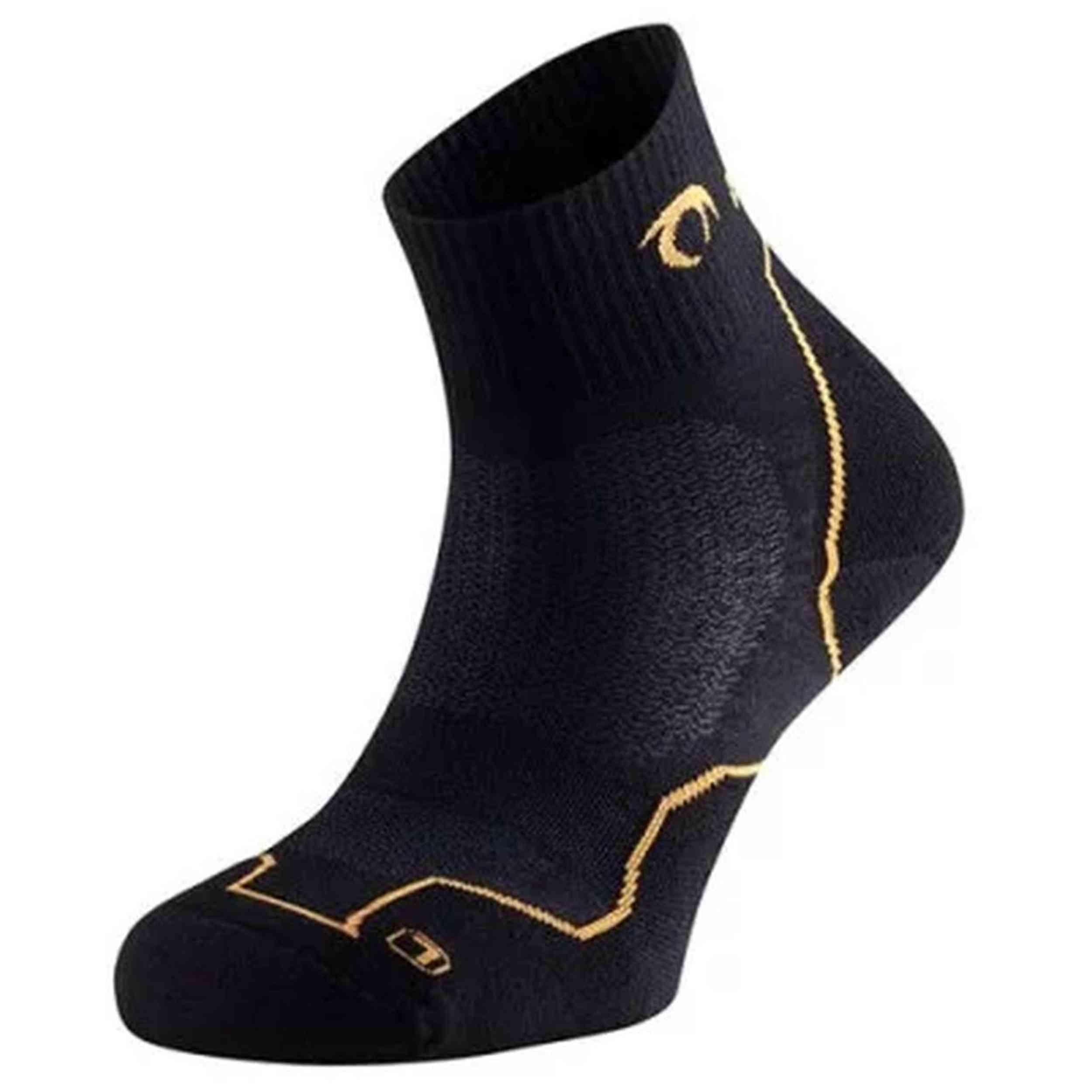 Calcetines Lurbel modelo Tierra Three en color Negro-Amarillo