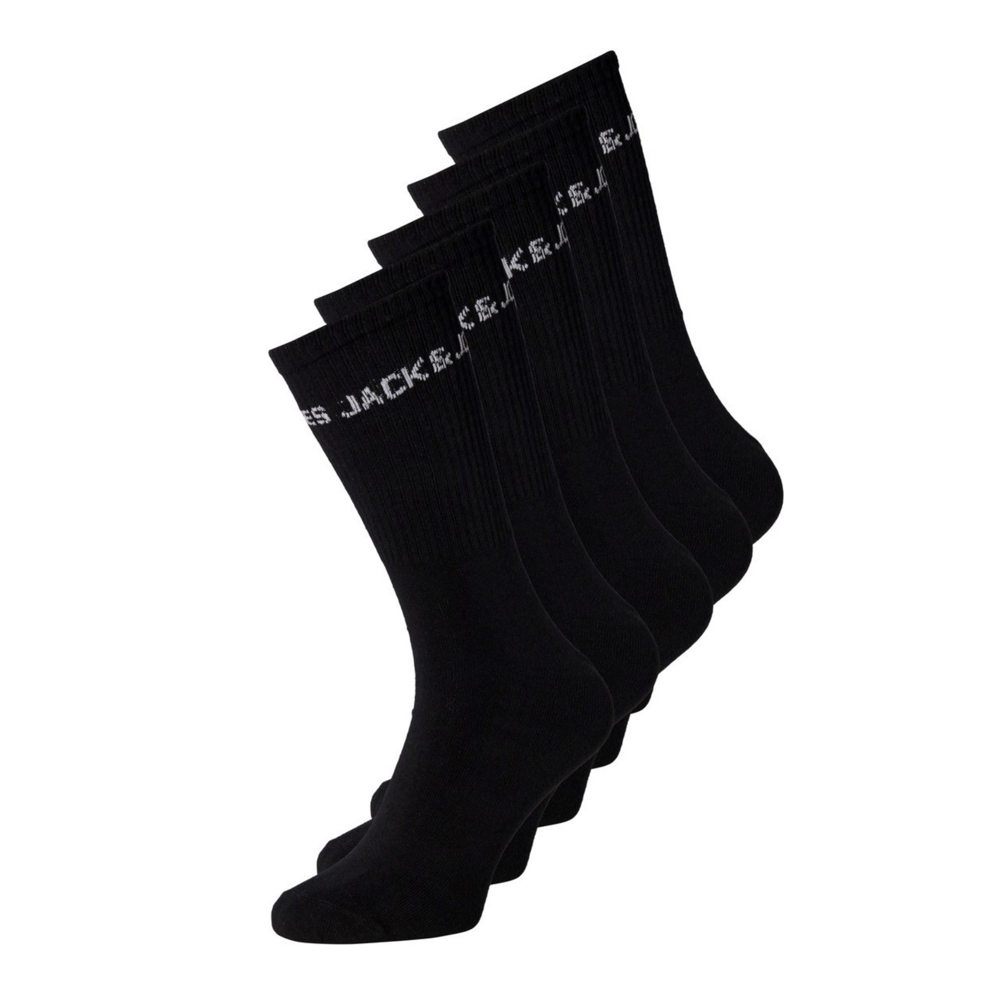 JACK&JONES Hombre Calcetines Pickis Deporte Invisibles Pack 5 unidades 26280