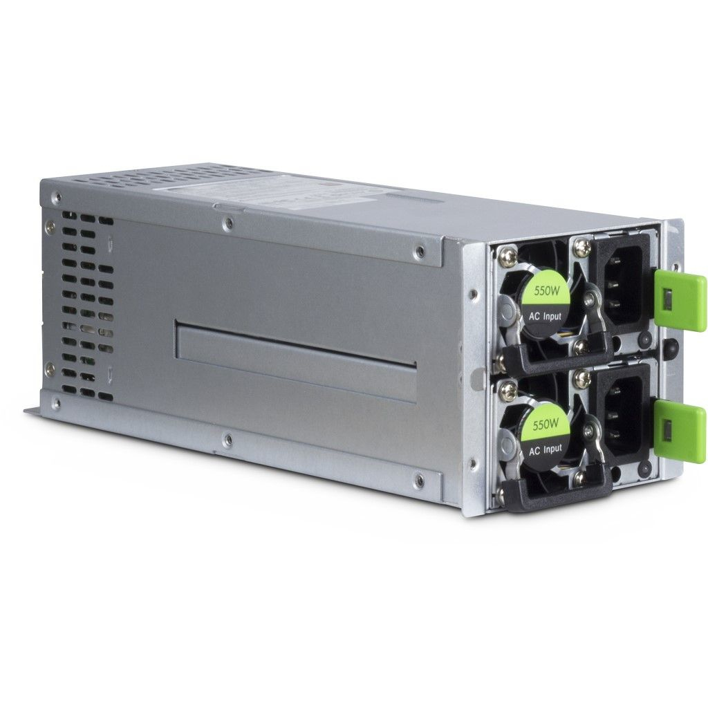 Inter-Tech Aspower R2A-DV0550-N unidad de fuente de alimentación 550 W 20+4 pin ATX Acero inoxidable