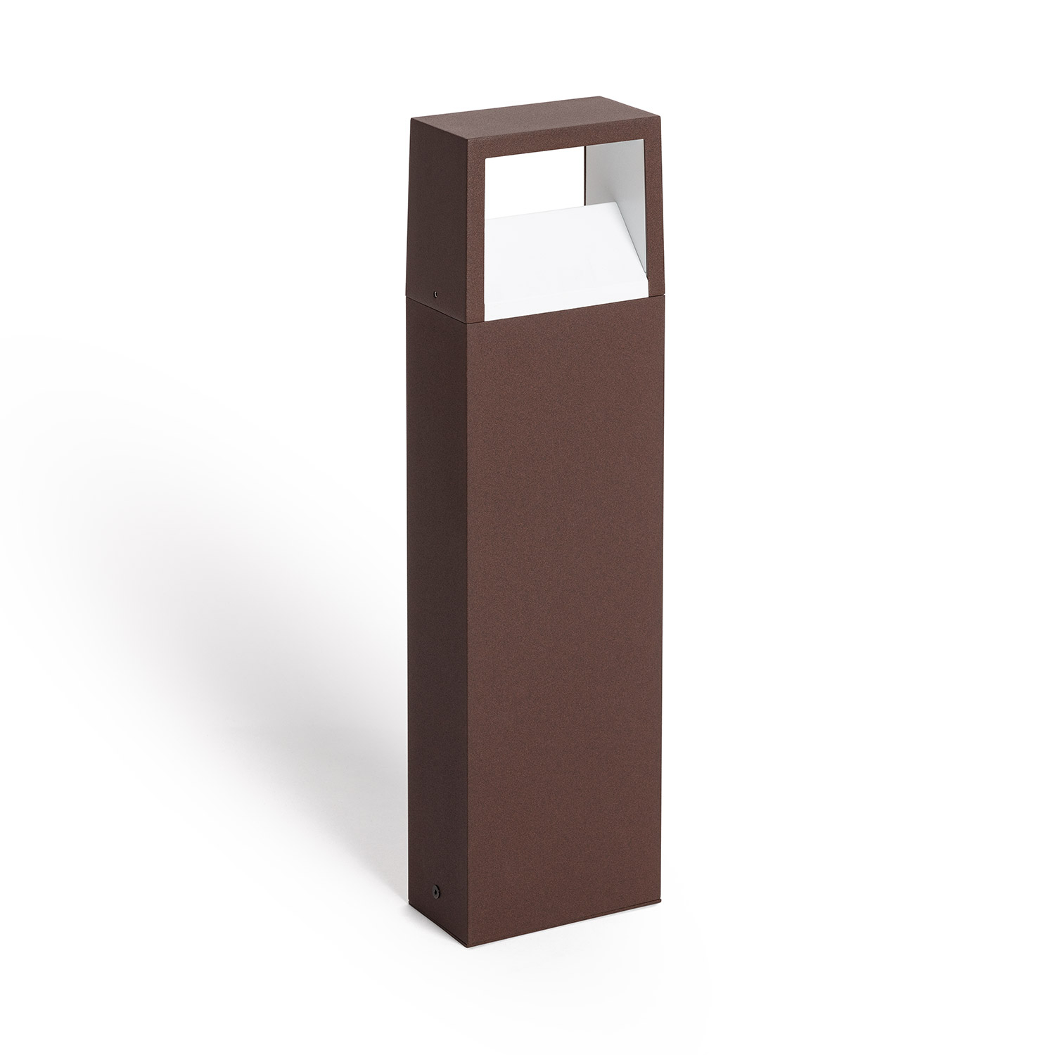 Ledkia Baliza Exterior LED 9W Superficie Pie 50cm Aluminio Sheffield Antracita