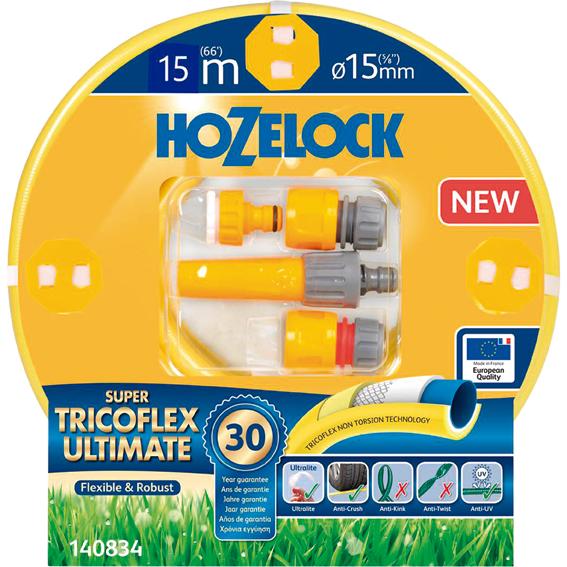 Hozelock KIT MANG.STRICOF.C/A 139919 15MM 15M AMA Manguera Flexible