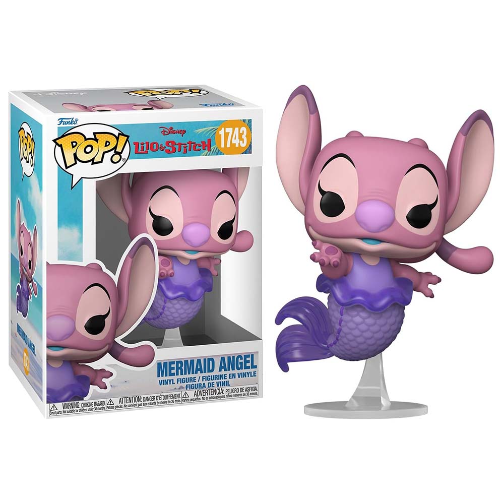 Funko Pop! Disney: Lilo & Stitch – Mermaid Angel 1743 - Figura de Vinilo Coleccionable - Idea de Regalo