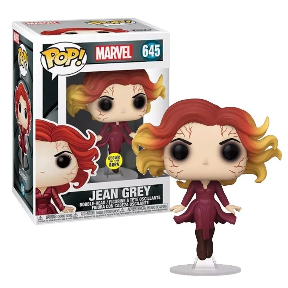 Funko Pop! Marvel X-Men - Jean Grey (GitD) EXCLUSIVO, 37689, Nº645
