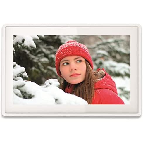 Denver PFF-1021WHITE marco fotográfico digital Blanco 25,6 cm (10.1") Pantalla táctil Wifi