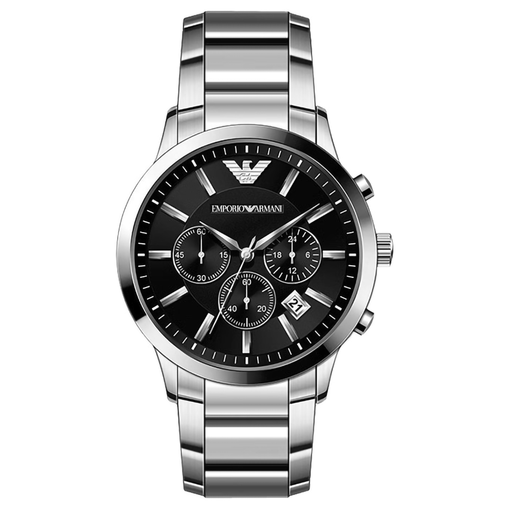 Emporio Armani AR2434 Reloj de Moda Para Hombre , 43 MM, Con Estuche