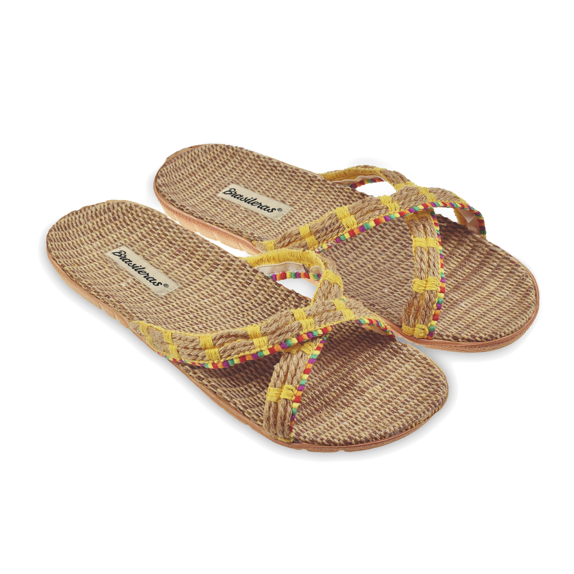 BRASILERAS Sandalias de playa Mujer suela de goma Antideslizante