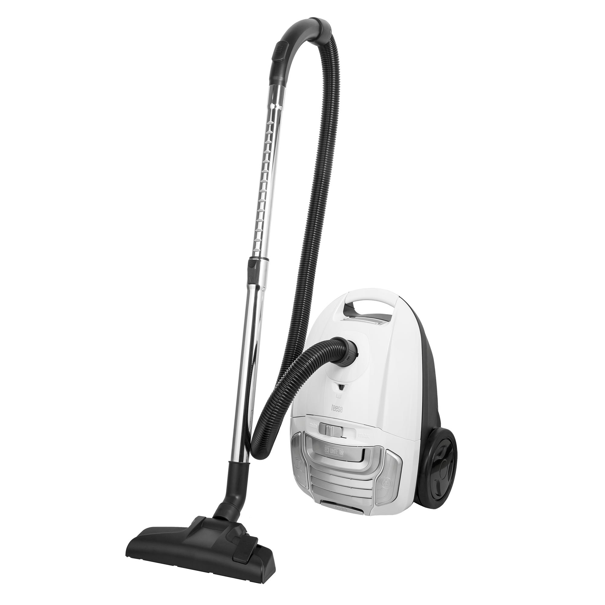 Aspiradora con bolsa Teesa ECO WHITE 700 Clase A