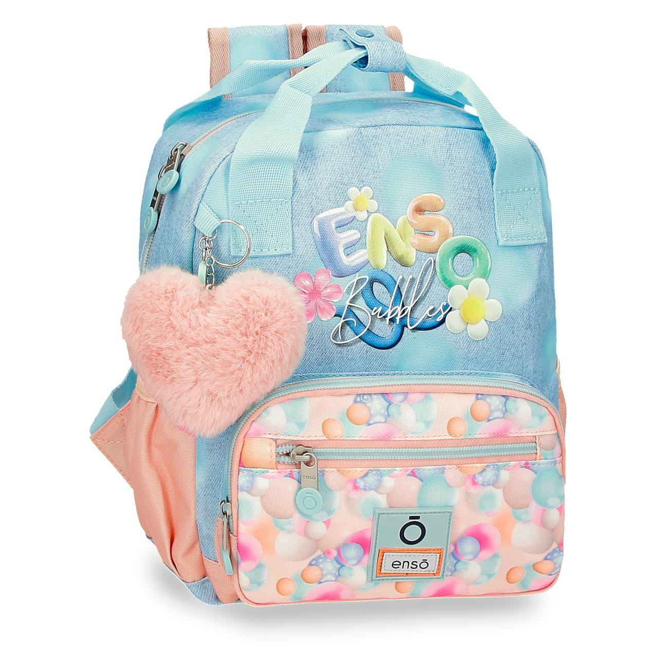 Mochila Enso Bubbles azul claro