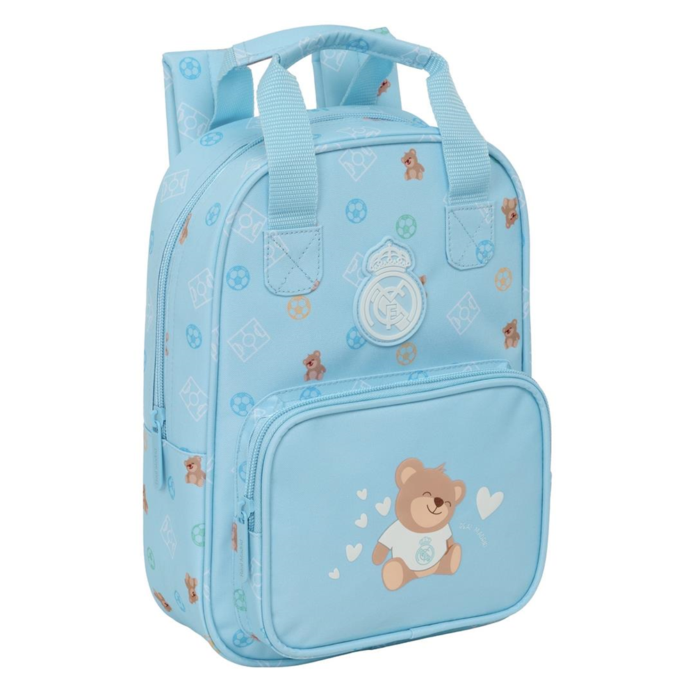 Mochila Infantil con asas Real Madrid 20x28x8Cm (612693765)