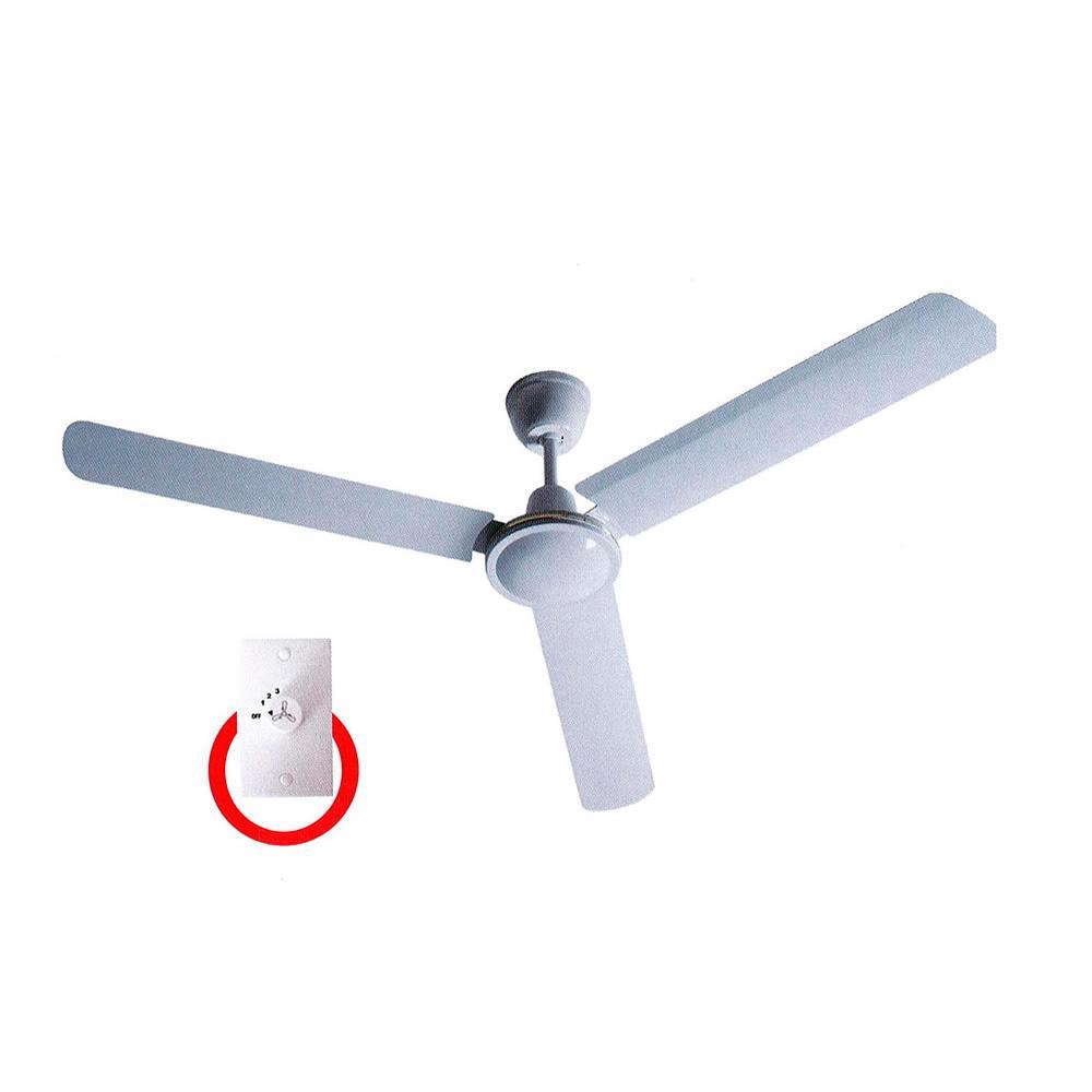 Ventilador techo 140cm m. mural vti140 caja mal