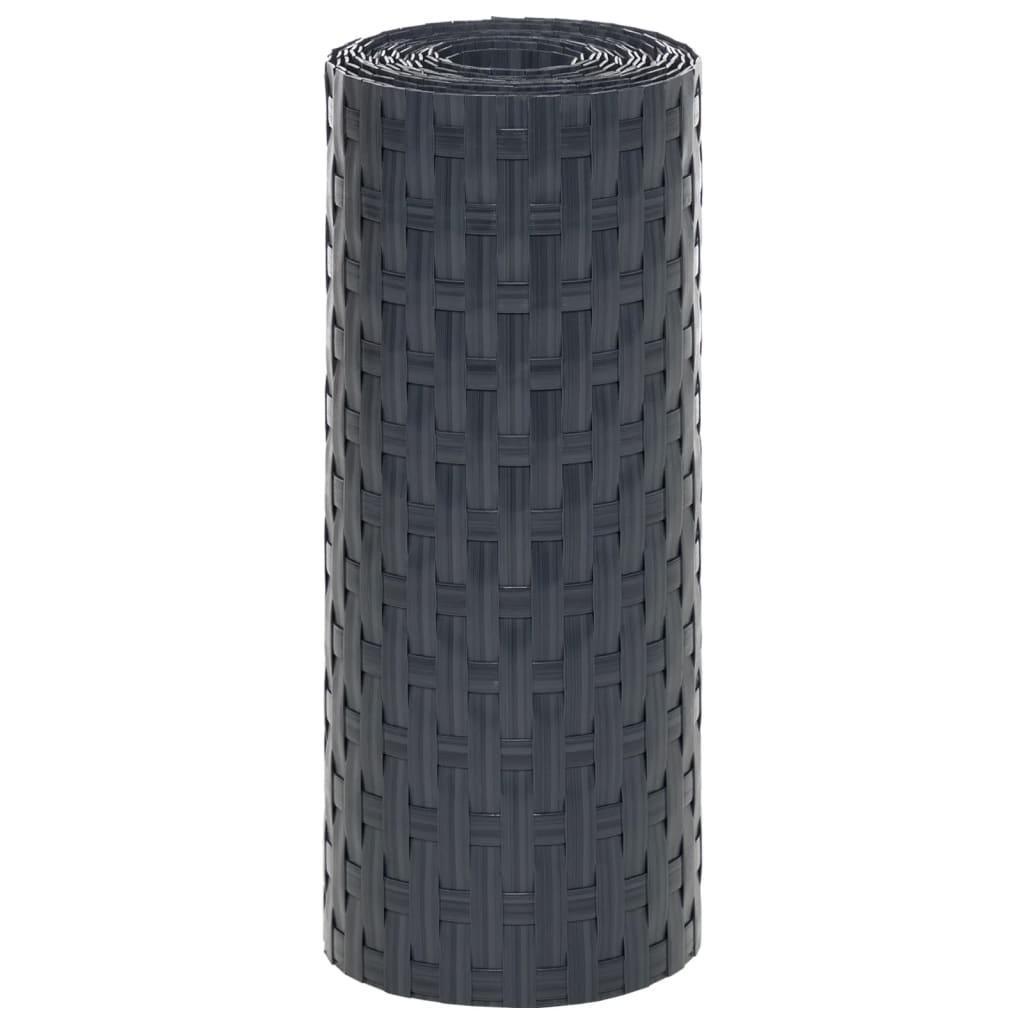 vidaXL Toldos de balcón 10 uds ratán sintético 255x19 cm Color Marrón claro,  Marrón y negro,  Antracita y mas