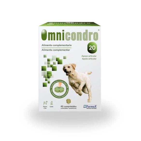 Suplemento para las Articulaciones HI FARMAX Omnicondro 20 de 60 comprimidos