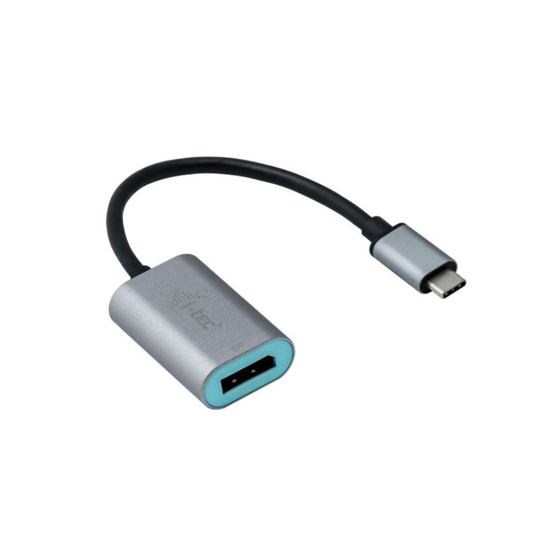 i-tec Metal USB-C Metal Display Port Adapter 4K/60Hz, USB-C 3.1, Display Port, Macho/Hembra, 0,15 m,