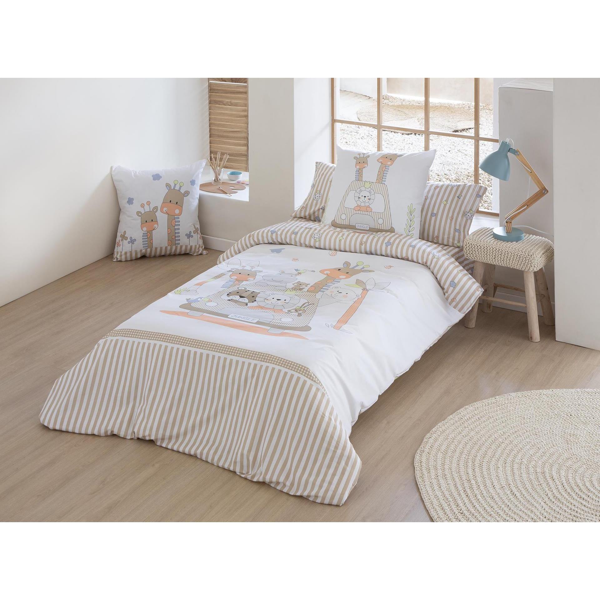 JVR - FUNDA NORDICA modelo JOYFUL - Tejido 100% Algodón - Fabricado en España - Cama 90/105/135/150/160/180