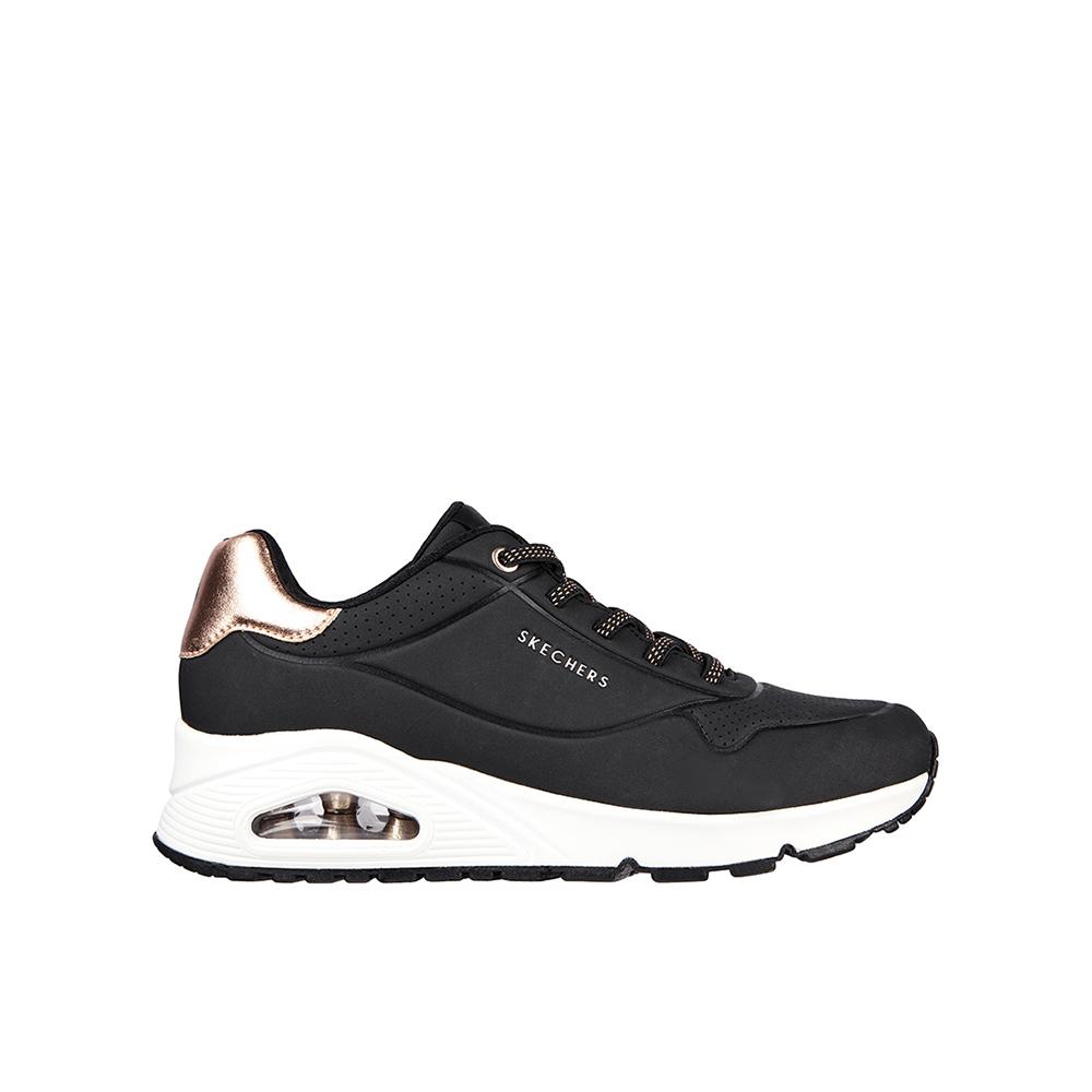 Skechers Uno - Shimmer Away Zapatillas para mujer negras en sintético 85753