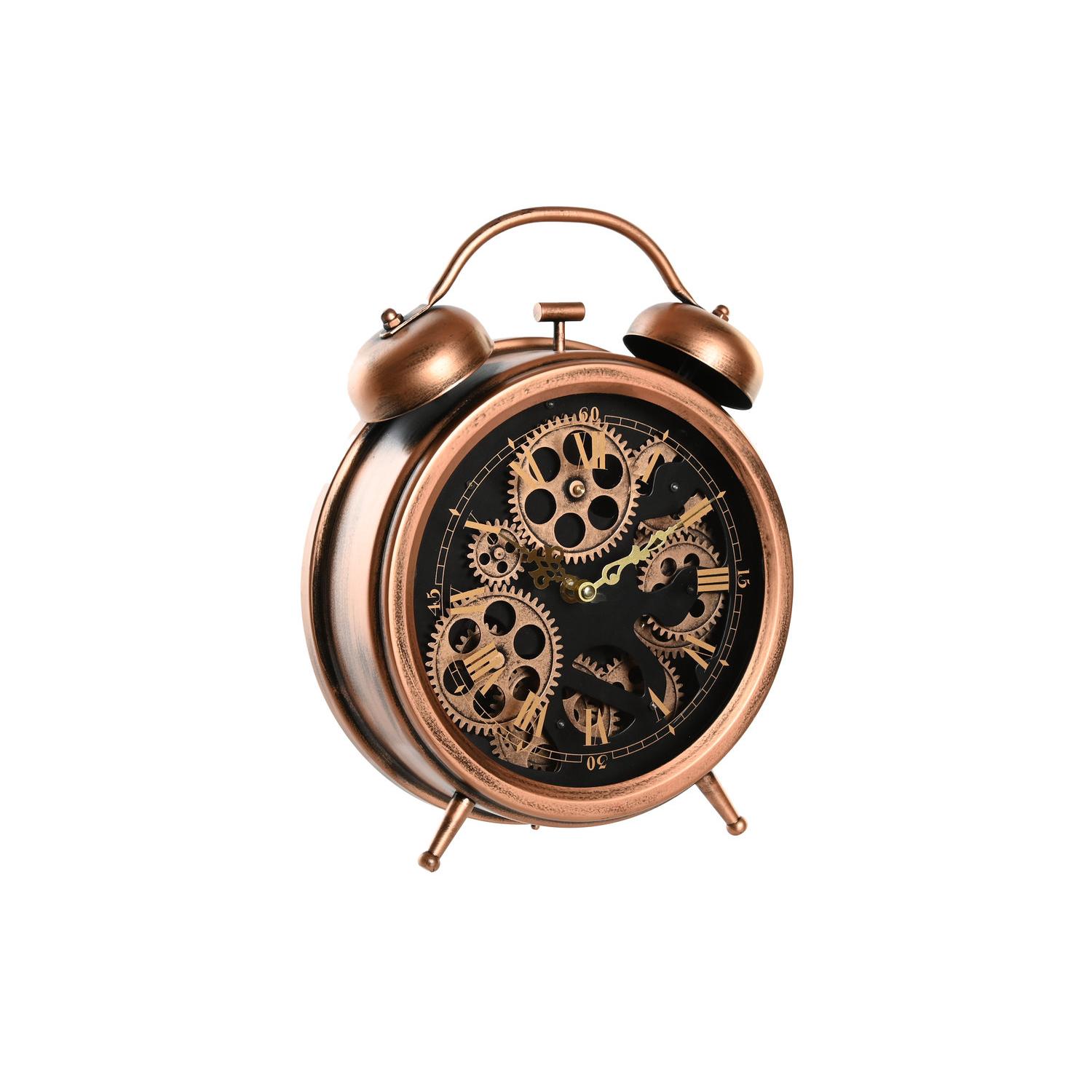 RELOJ SOBREMESA HIERRO 26X8X33,5 MOVIMIENTO RE204439