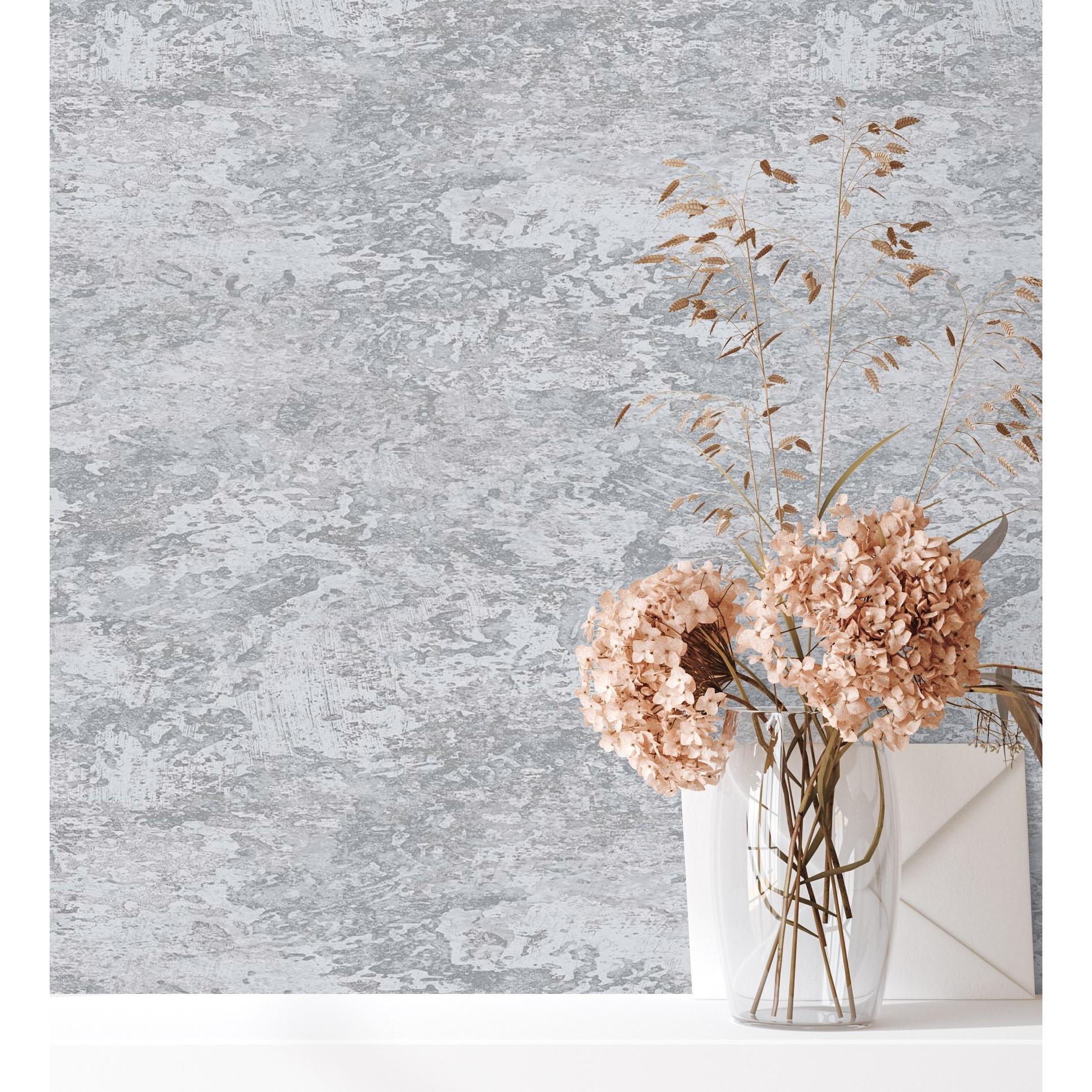 Papel pintado vinílico lavable de piedra de roca con textura en relieve - Narok Stone 680999 de GAULAN - Rollo de 10 m x 1,06 m