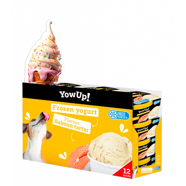 YOWUP! Yogurt Helado Salmón Tartar 110g X 12 Unds
