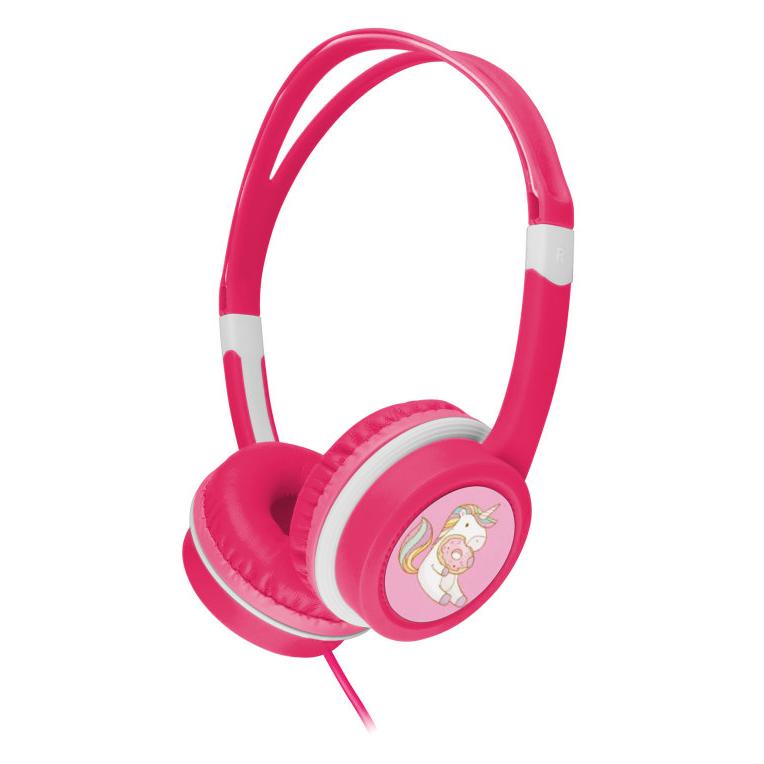 Auriculares para niños gembird control de volumen rosa