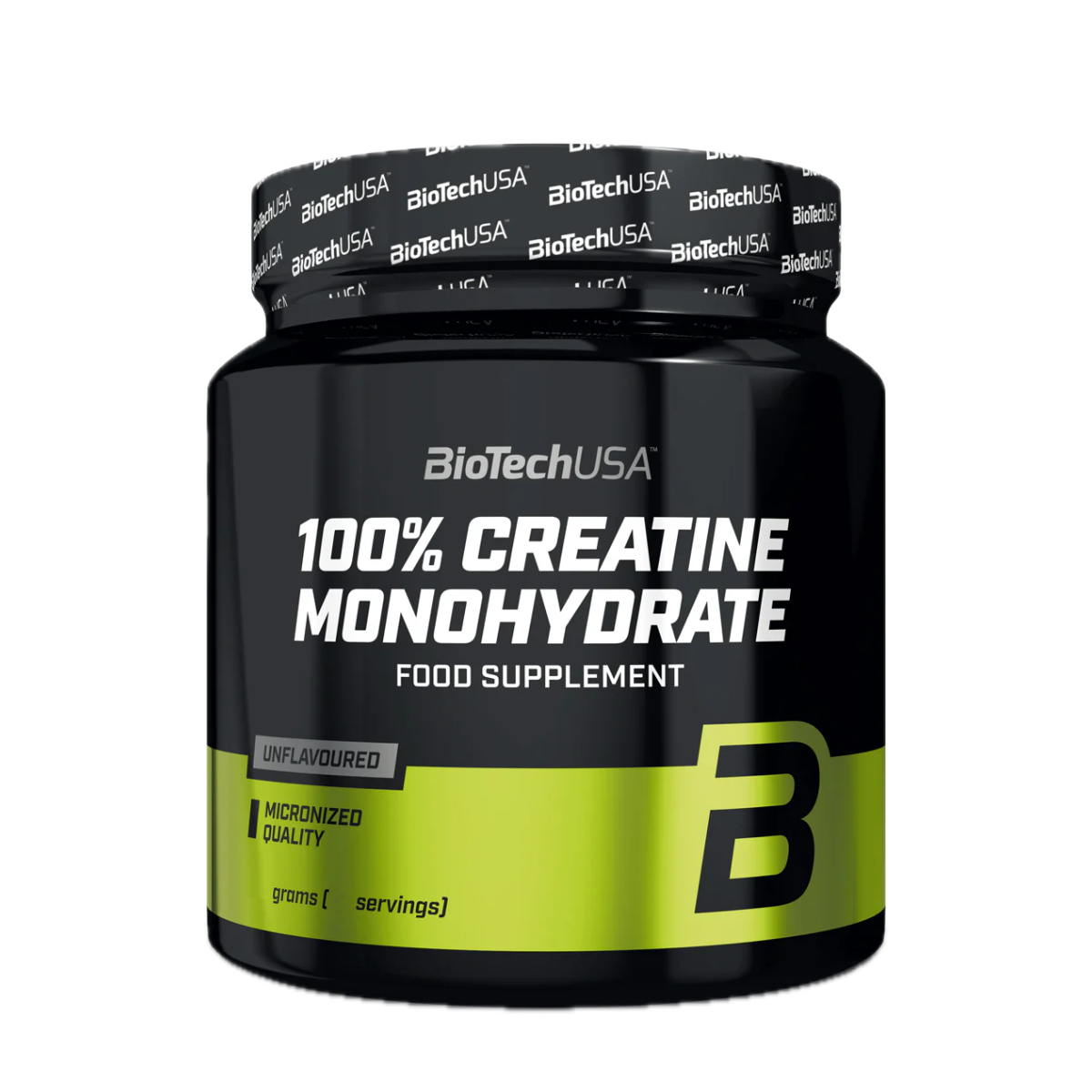 Biotech USA 100% Creatine Monohydrate - 500 gr Suplemento de Creatina para Rendimiento Deportivo y Aumento Muscular