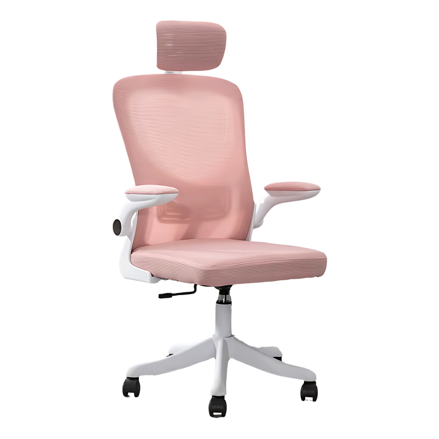 LUTODY - Silla de oficina, Silla escritorio juvenil, Silla Gaming, Silla giratoria 360º, Ergonómica, Asiento de malla transpirable, Pata PP, Regulable, Estilo nórdico, Para despacho y hogar