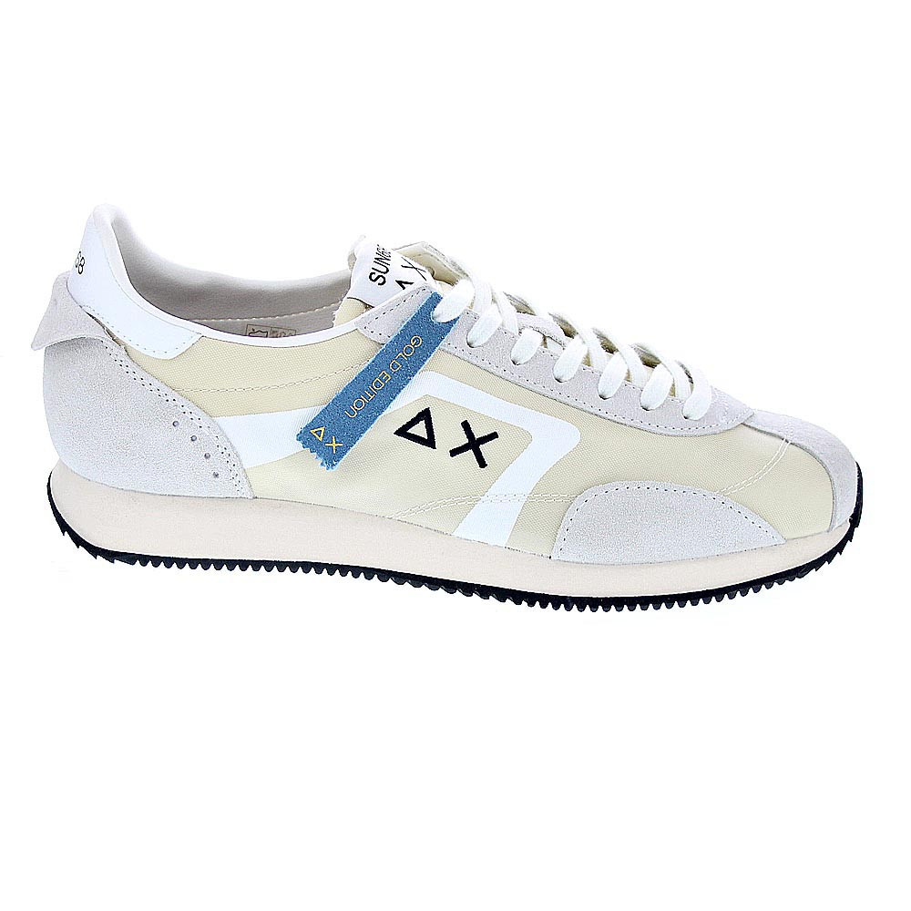 Sun68 Hombre Zapatillas modelo Easy Runner Blanco