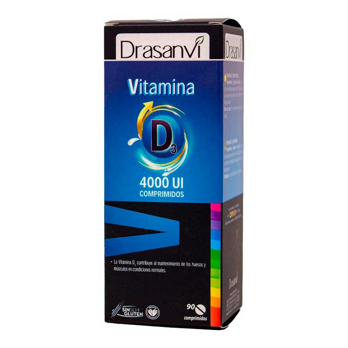 Drasanvi Vitamina D3 4000 Ui 90 Comprimidos.