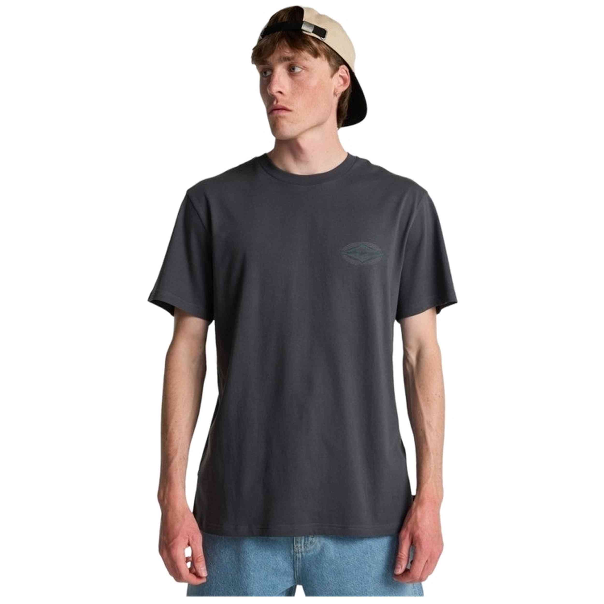 Camiseta De Manga Corta Billabong modelo Diamond Vision para Hombre en color Negro