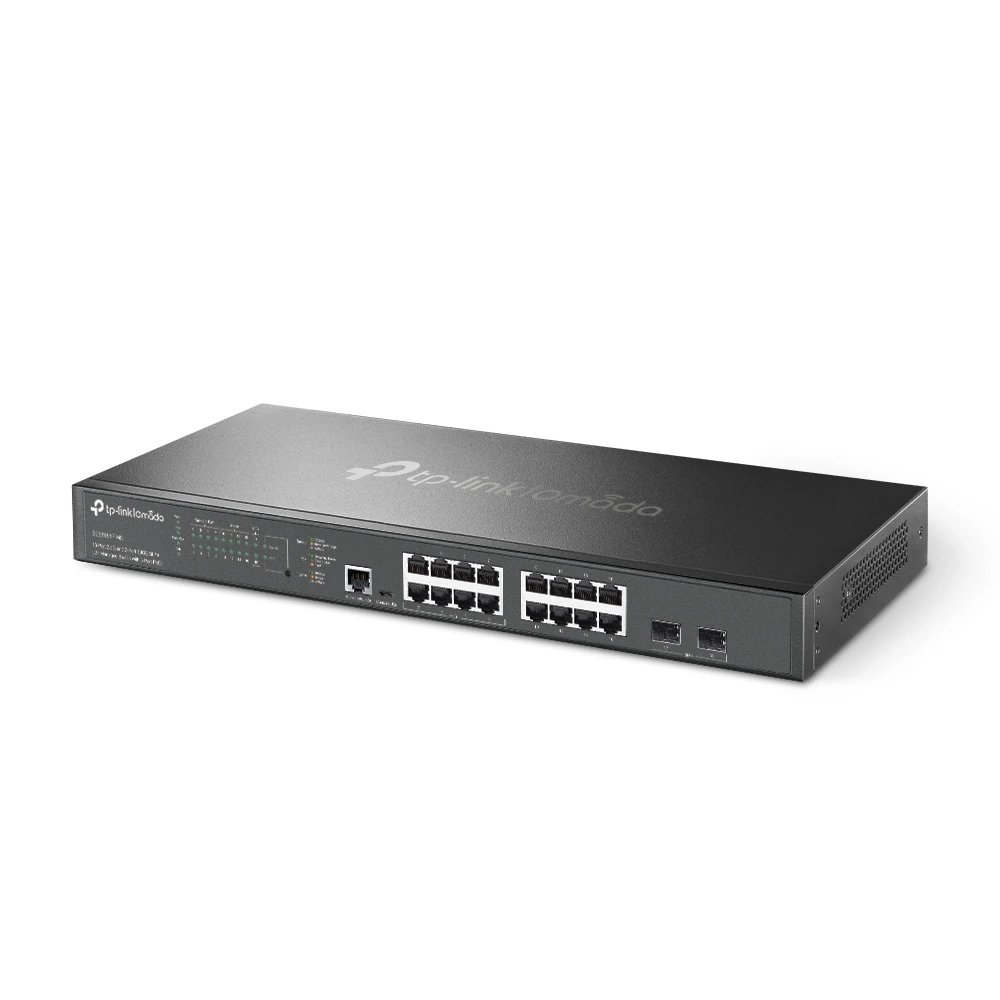 HUB Switch puertos 16 TP-LINK TLSG3218XP-M2  | 2.5G Ethernet (100/1000/2500), Negro