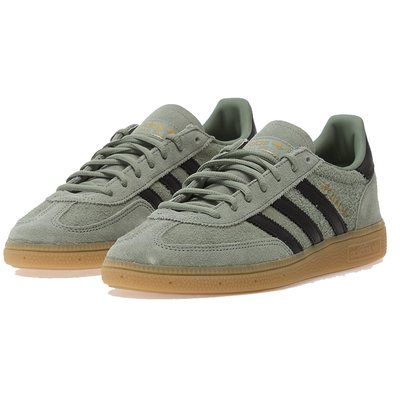 Adidas Handball Spezial Silver Green, Core Black & Gum