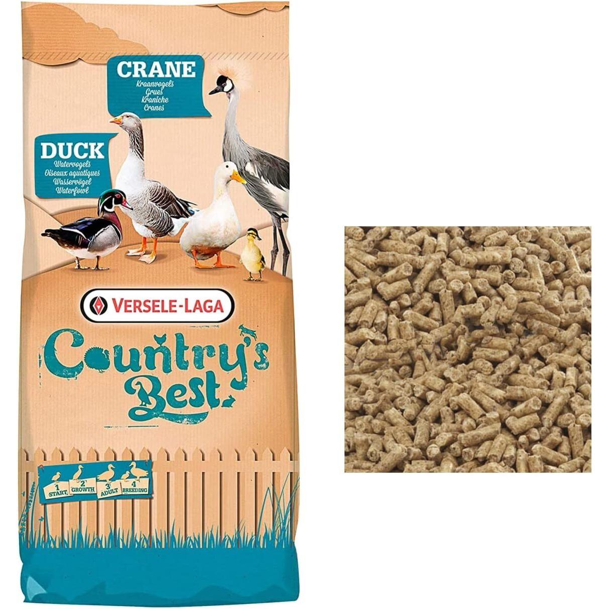 Comida para Patos, grullas y Aves zancudas - Pellet Crane 3&4 de Versele laga - 20 kg - Finca Casarejo